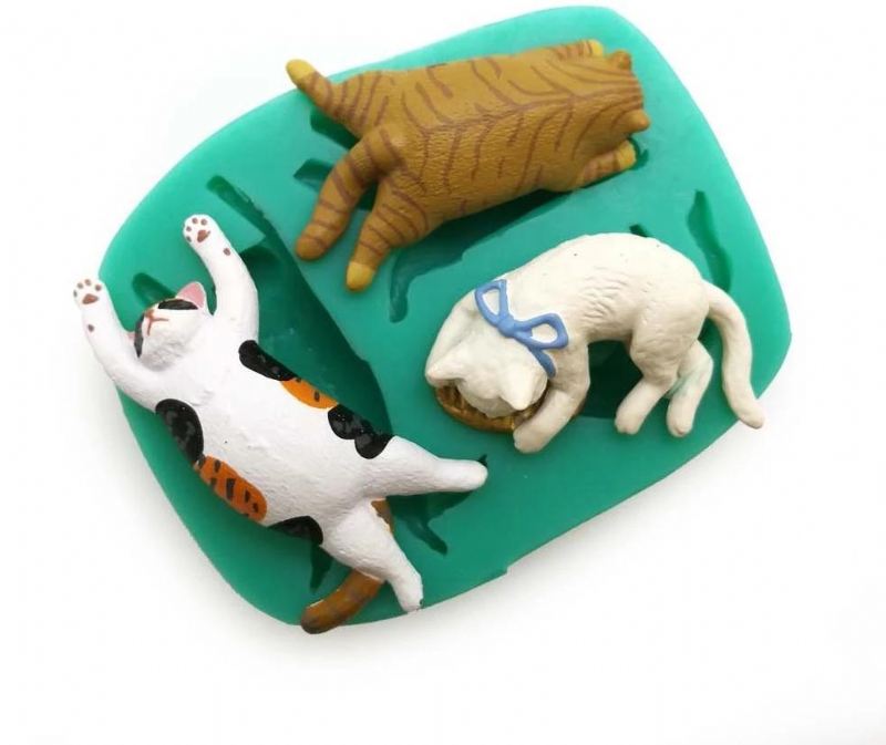 3d cakevorm in kattenstijl