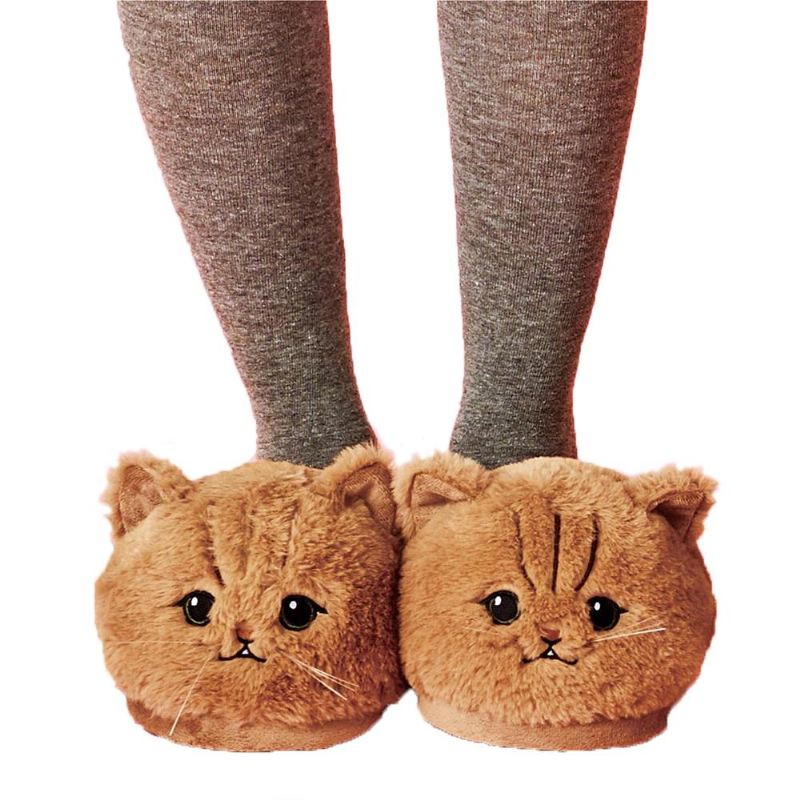 3d kat pluche pantoffels