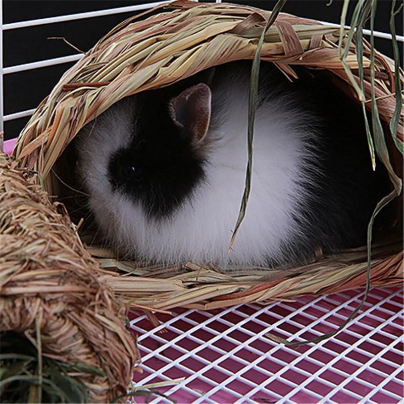 geweven gras hamster nest