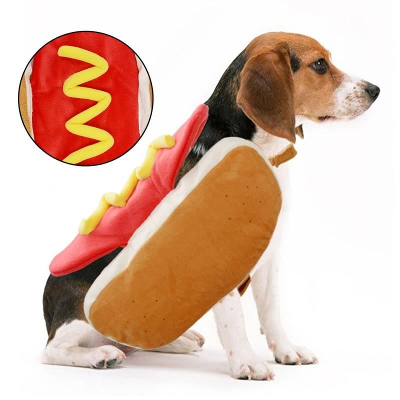 hotdog huisdier halloween kostuum