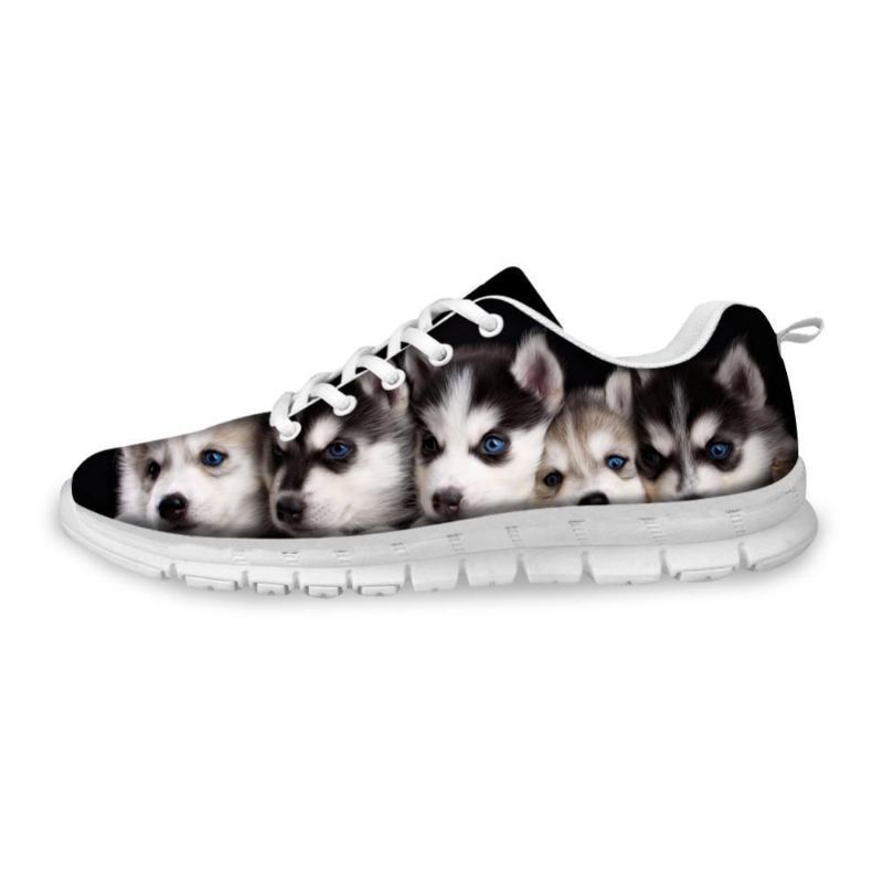 schattige hond patroon print rubberen schoenen