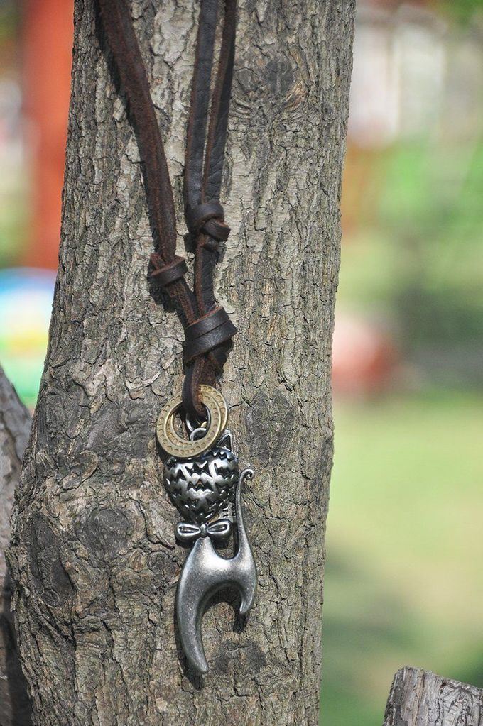 schattige kat hanger choker kettingen en hangers