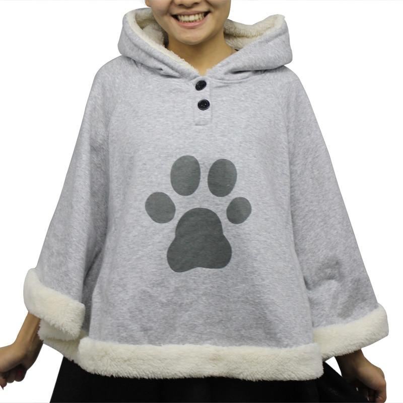 schattige kattenmantel hoodies