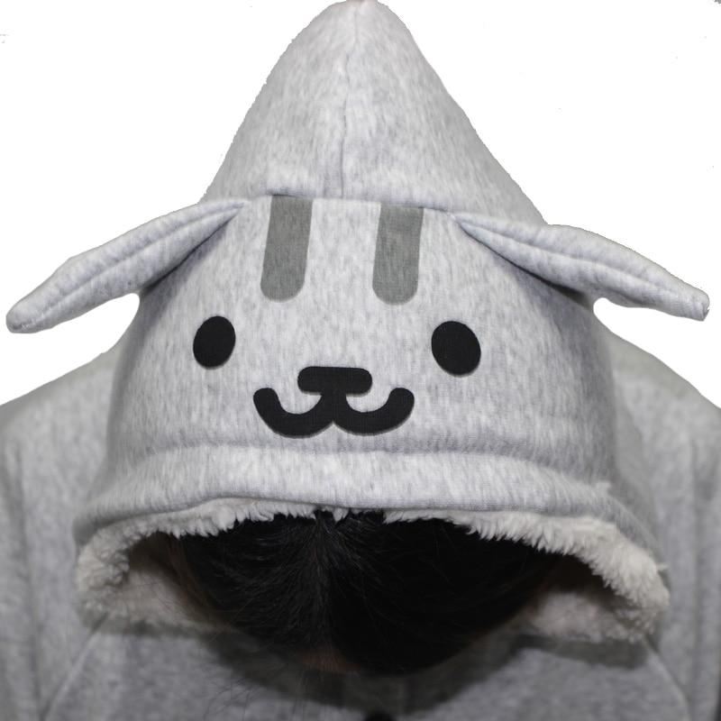 schattige kattenmantel hoodies