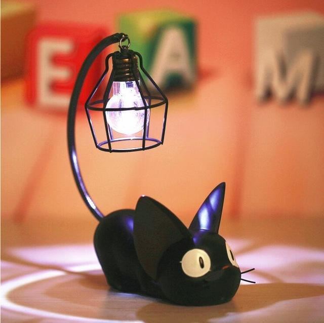 schattige led kat tafeldecoratie lamp